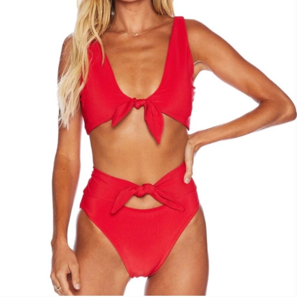 Beach Riot Dallas Ribbed Bikini Top Emma Bottom